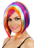 Glamour Long Bob Rainbow Wig