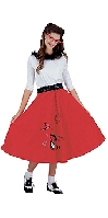 Jitterbug Girl Red Costume