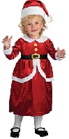 Lil Ms Claus Child Costume