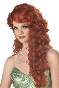 Mermaid Auburn Wig