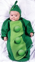 Pea Pod Bunting Costume