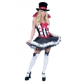 Royal Red Queen of Hearts with Stockings Costume