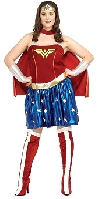 Secret Wishes Full Figure Wonder Woman Deluxe Costume