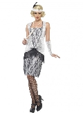 Silver Flapper Costume