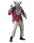 Silver and Grey Werewolf Costume
