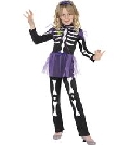 Skellie Punk Girl Costume