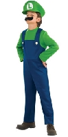 Super Mario Bros Child Luigi Costume