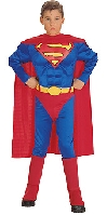 Superman Classic Muscle Chest Child Costume