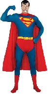 Superman Second Skin Suit Costume