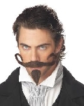 The Gambler Moustache and chin patch