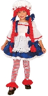 Yarn Babies Rag Doll Girl Costume